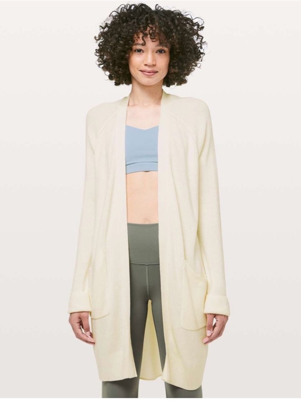 Lululemon Still At Ease Wrap Cashmere Blend size M/L